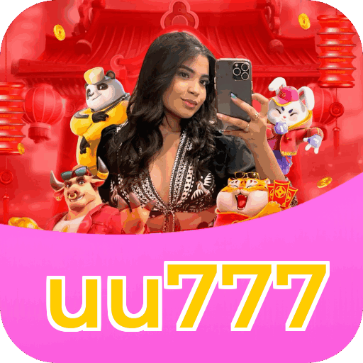Interface do aplicativo uu777 mostrando jogos disponíveis no iOS e Android
